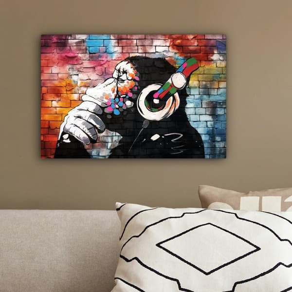 MuchoWow Högupplöst Foto på Canvas - Väggdekoration - Målning Print - Enkelt Upphängningssystem