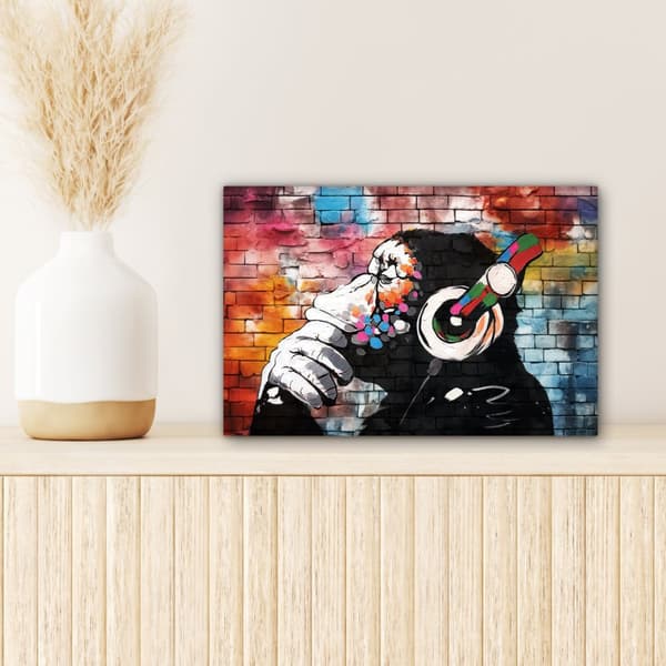 MuchoWow Högupplöst Foto på Canvas - Väggdekoration - Målning Print - Enkelt Upphängningssystem