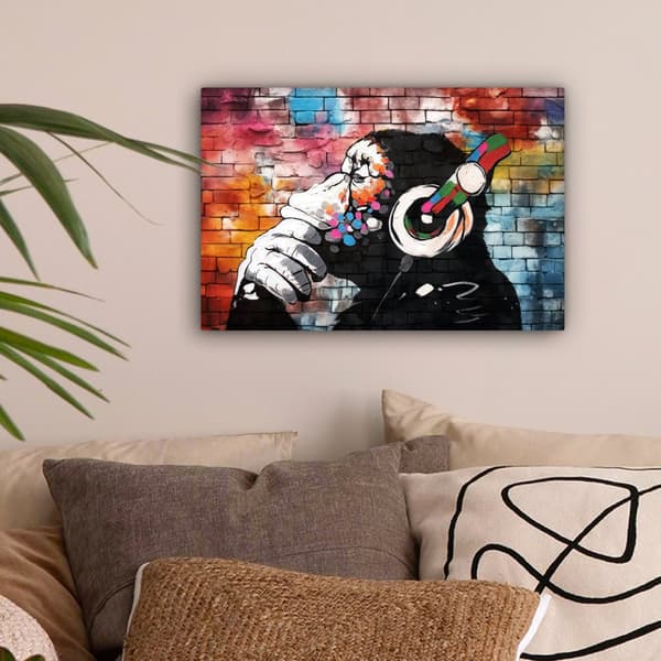 MuchoWow Högupplöst Foto på Canvas - Väggdekoration - Målning Print - Enkelt Upphängningssystem