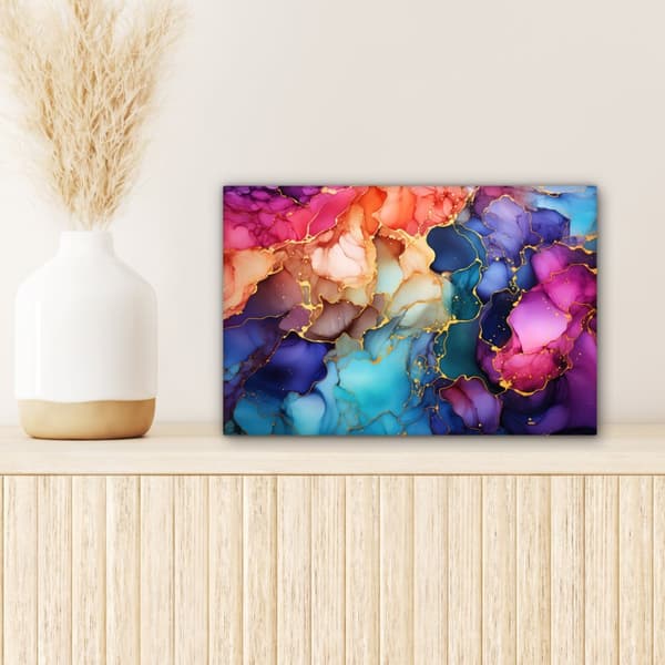 MuchoWow Högupplöst Foto på Canvas - Väggdekoration - Målning Print - Enkelt Upphängningssystem