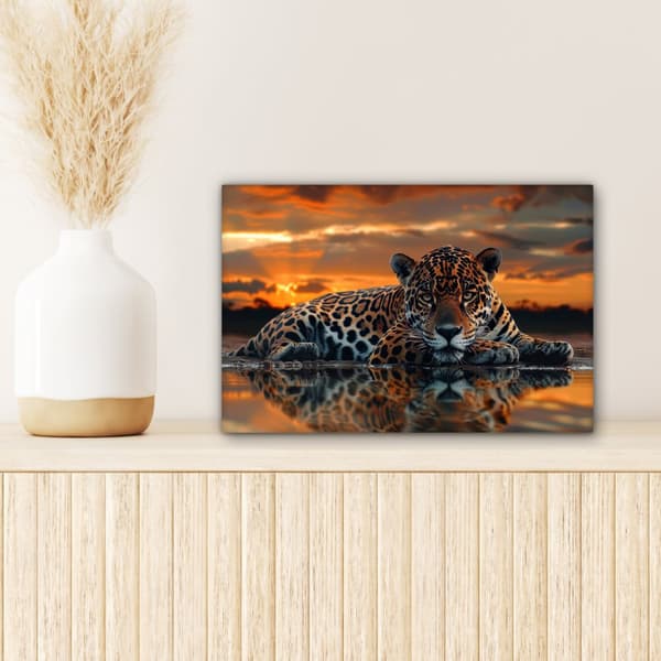 MuchoWow Högupplöst Foto på Canvas - Väggdekoration - Målning Print - Enkelt Upphängningssystem