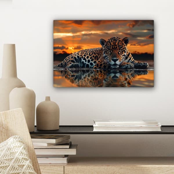 MuchoWow Högupplöst Foto på Canvas - Väggdekoration - Målning Print - Enkelt Upphängningssystem