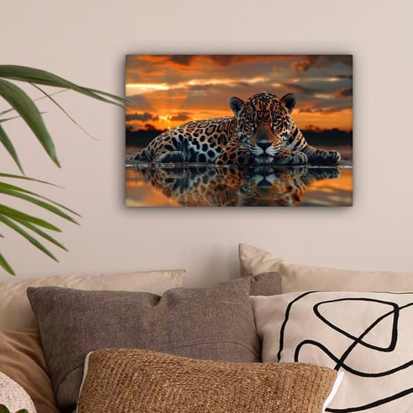 MuchoWow Högupplöst Foto på Canvas - Väggdekoration - Målning Print - Enkelt Upphängningssystem
