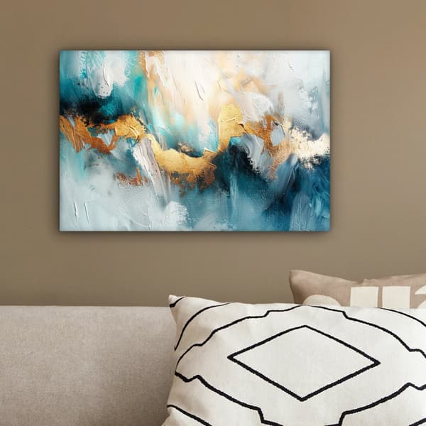 MuchoWow Högupplöst Foto på Canvas - Väggdekoration - Målning Print - Enkelt Upphängningssystem