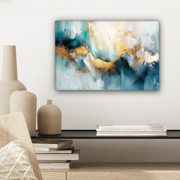 MuchoWow Högupplöst Foto på Canvas - Väggdekoration - Målning Print - Enkelt Upphängningssystem