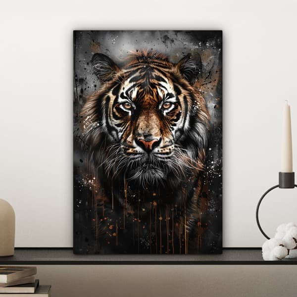 MuchoWow Högupplöst Foto på Canvas - Väggdekoration - Målning Print - Enkelt Upphängningssystem