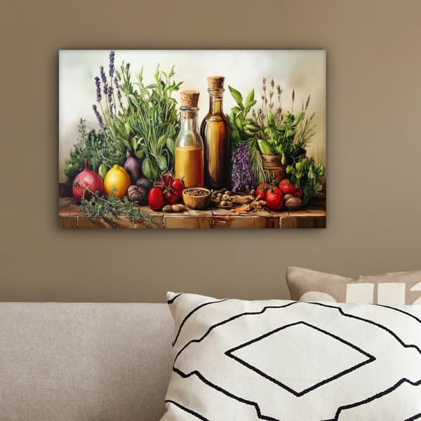 MuchoWow Högupplöst Foto på Canvas - Väggdekoration - Målning Print - Enkelt Upphängningssystem