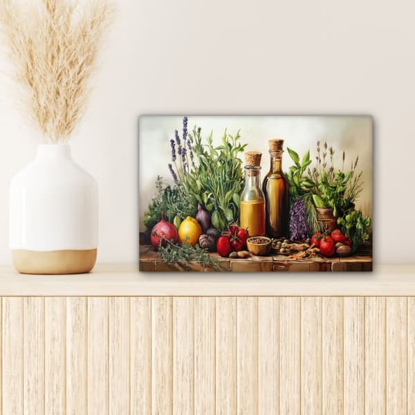 MuchoWow Högupplöst Foto på Canvas - Väggdekoration - Målning Print - Enkelt Upphängningssystem