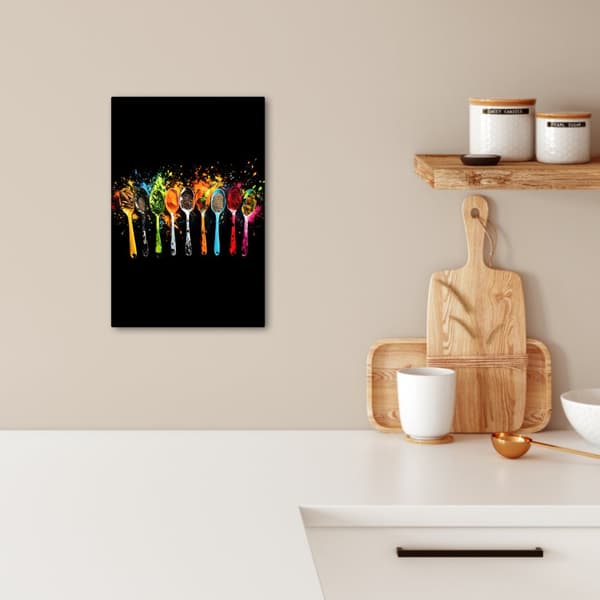 MuchoWow Högupplöst Foto på Canvas - Väggdekoration - Målning Print - Enkelt Upphängningssystem