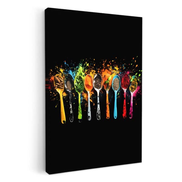 MuchoWow Högupplöst Foto på Canvas - Väggdekoration - Målning Print - Enkelt Upphängningssystem