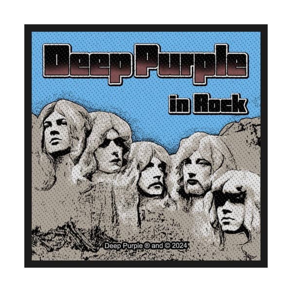 DEEP PURPLE STANDARD PATCH - IN ROCK