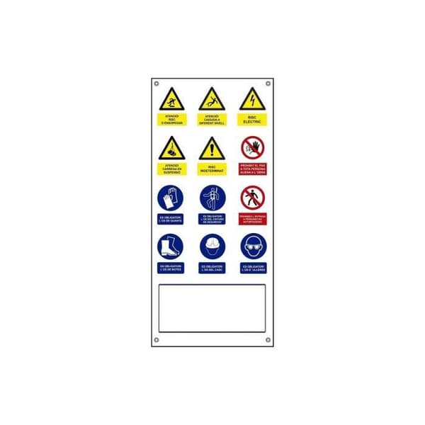 GENERIC - Katalansk Canvas Vertikal Multiple Work Poster 500x1100mm Normaluz