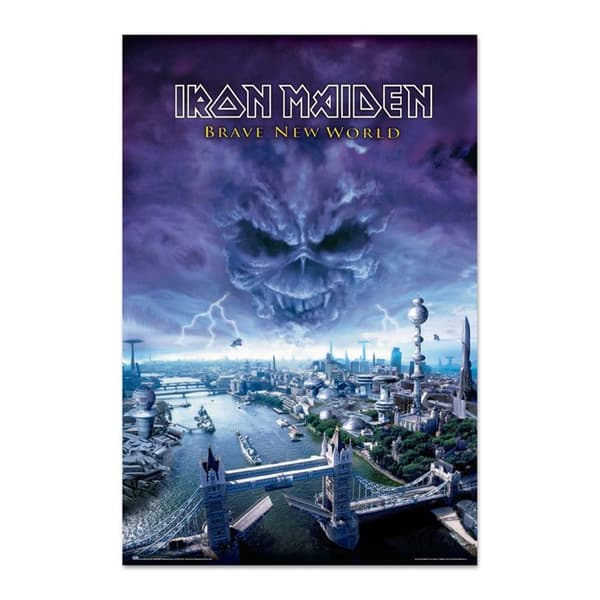 IRON MAIDEN - BRAVE NEW WORLD - 61x91,5 cm - Affisch / affisch