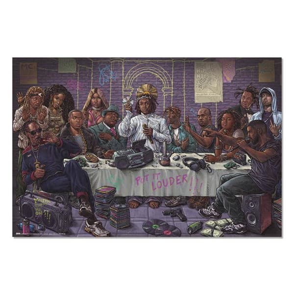 Affischen Den sista måltiden av hip-hop