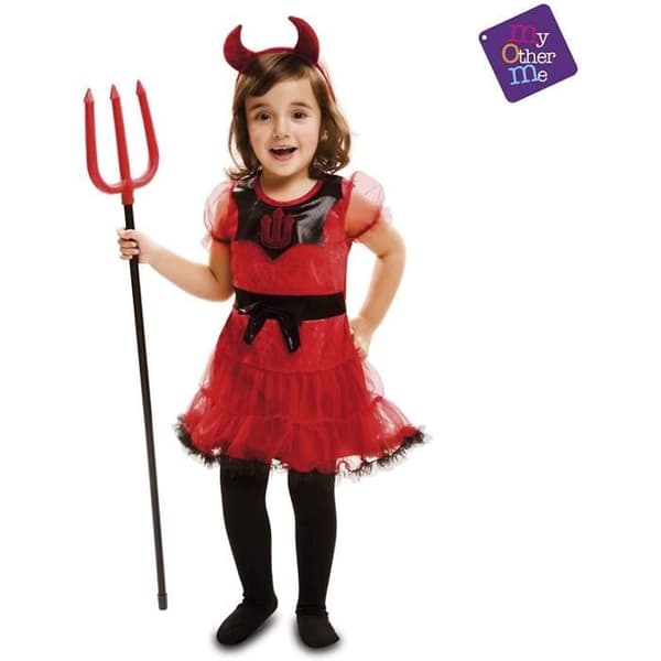 My Other Me Me Me - Halloween Diablesa Disfraz, Multicolor, 1-2 år, Fun Company 202250