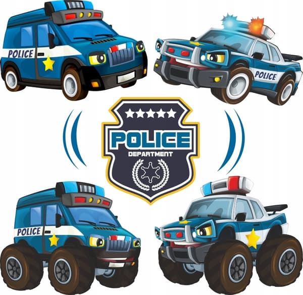 Wallsticker - Police Department