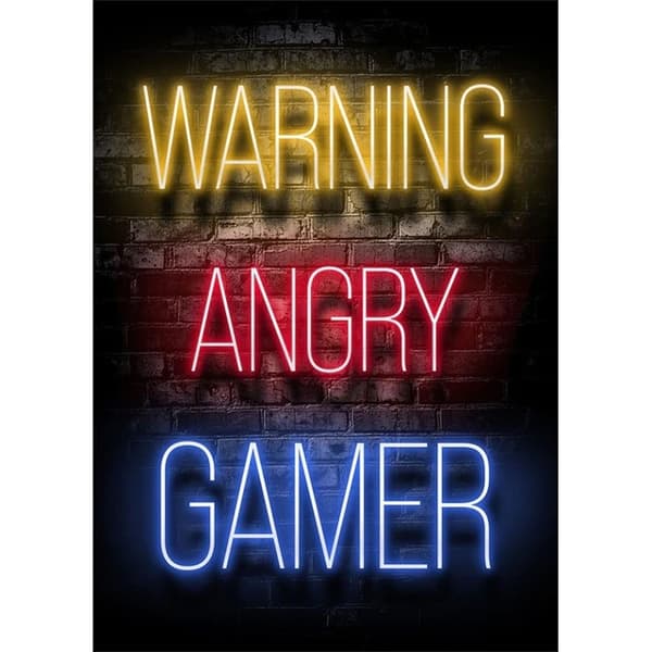 Plakat - Warning
