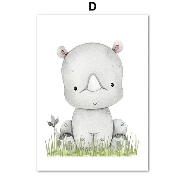 Plakat - Neshorn