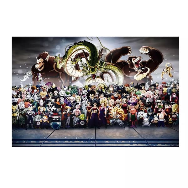 Juliste - Japanilainen klassinen anime Dragon Ball Z Figuurikokoelma / 02