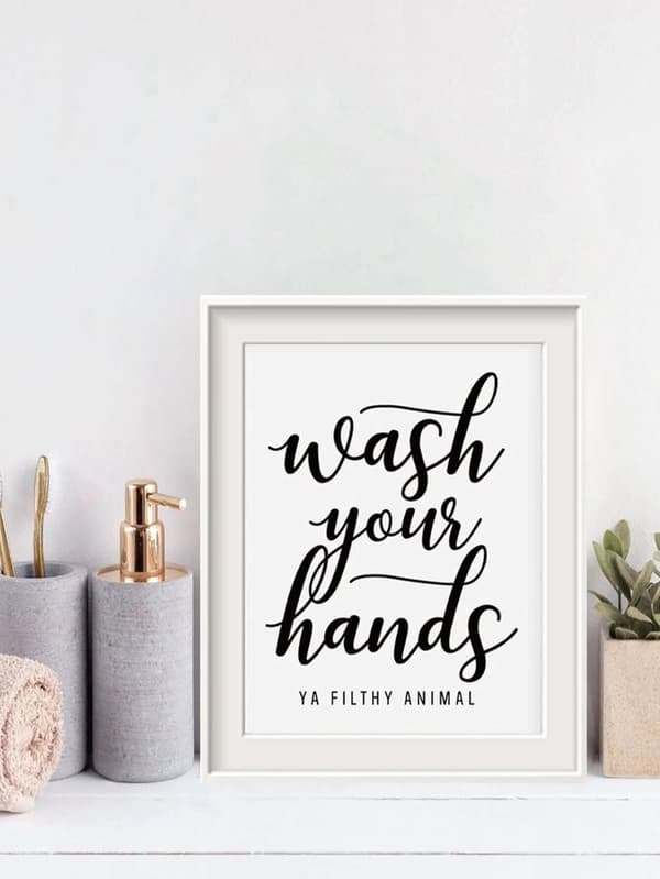 Plakat - Wash your Hands