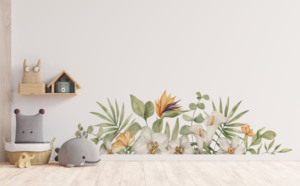 Veggklistremerke - Planter og Blomster