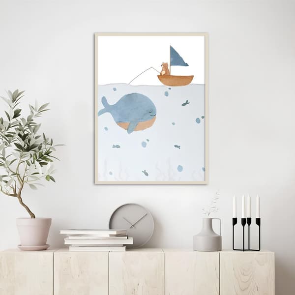 Plakat - Fiskebjørn