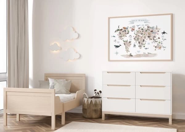 Plakat - Dyrenes rige / Map of the World