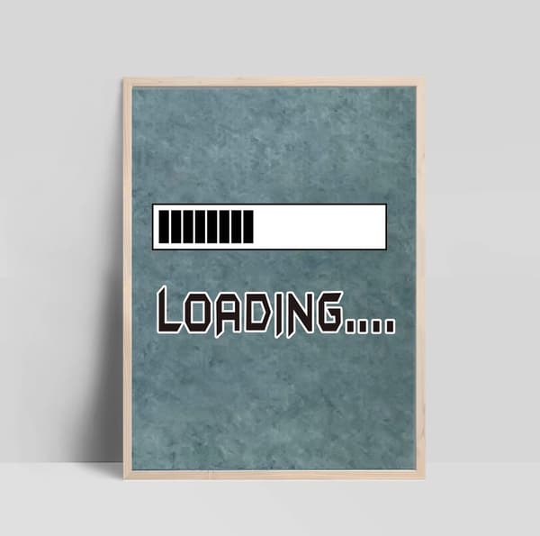 Plakat - Gaming /Loading