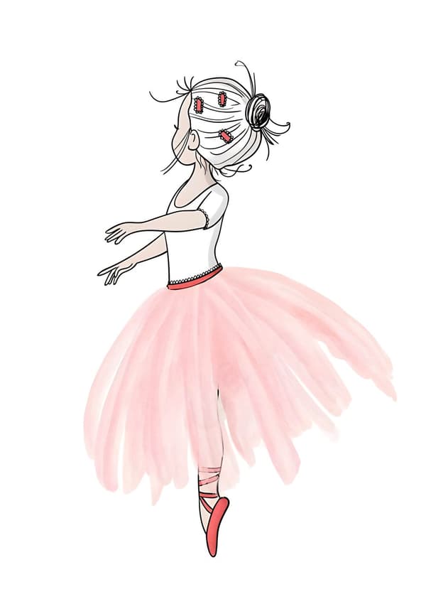 Plakat - Ballerina