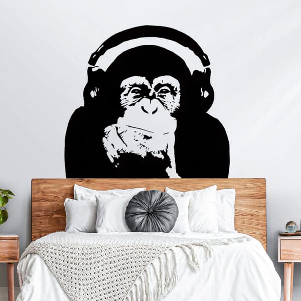 Veggklistremerke - Gorilla / Velg Farge