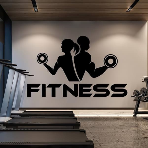 Veggklistremerke - Fitness