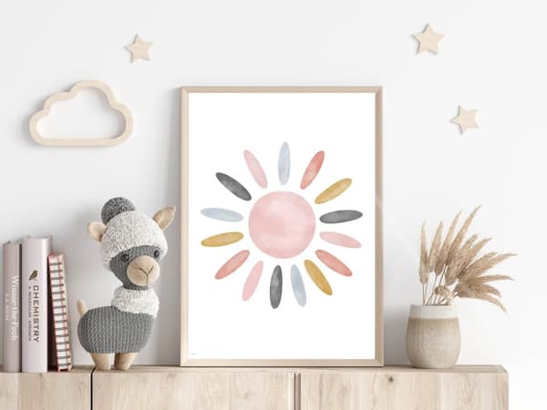 Plakater - Boho kunst / Søn