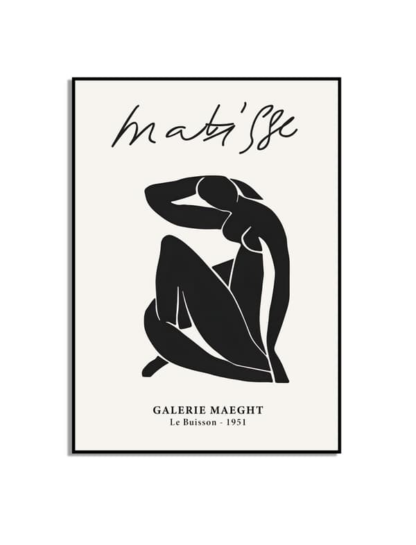 Plakat – Matisse / Svart