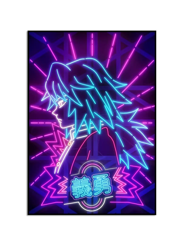 Plakat – Japan Anime Figur / Neon / 09