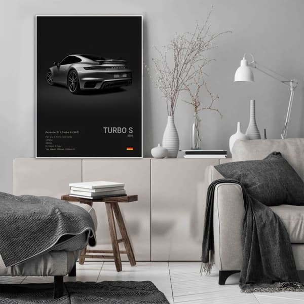 Plakat – Luksussportsvogn / TURBO S
