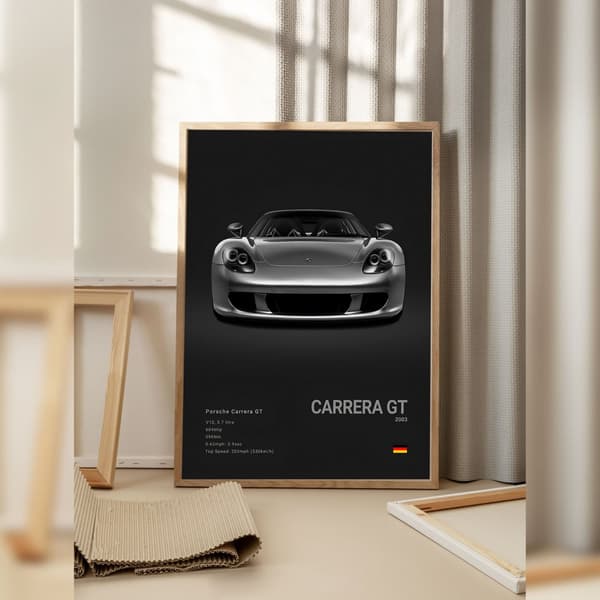 Plakat – Luksussportsvogn / CARRERA GT