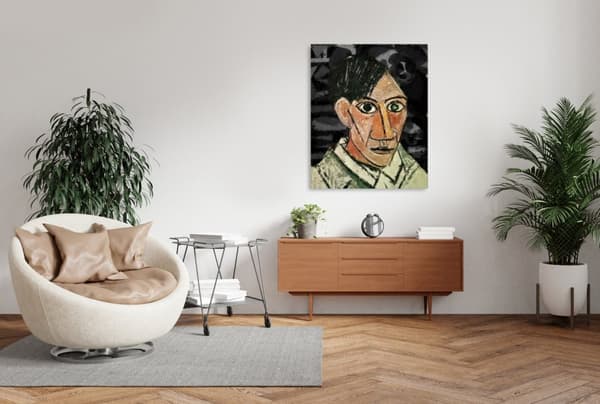 Plakat – Picassos kubistiske kunst / Selvportrett