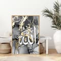 Miniatyrbillede 1 af 4: Plakat – Islamisk / Arabisk Kunst / Hvid og Sort / 03