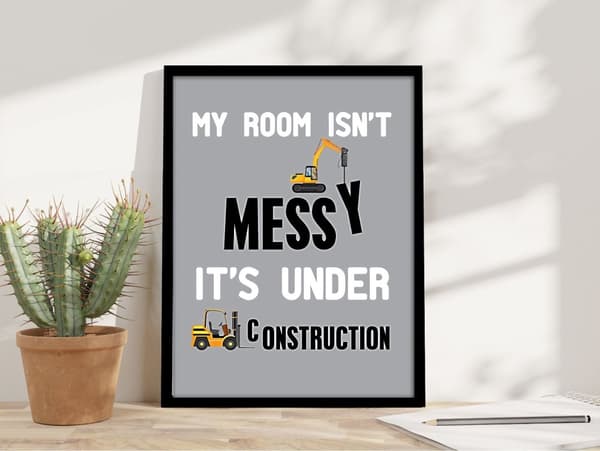Poster – MY ROOM ISN’T MESSY