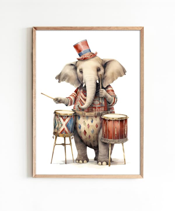 Plakat – Elephant / Circus Spectacular