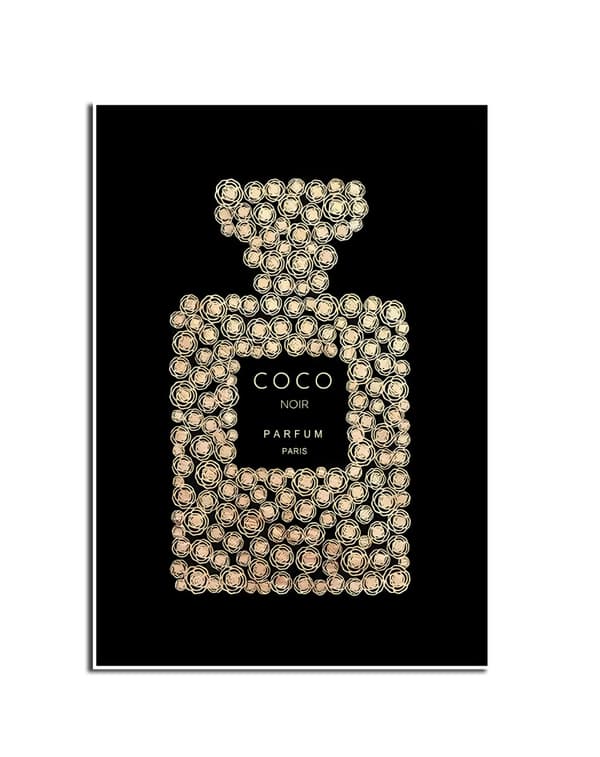 Juliste – COCO NOIR / Mystiikan Tuoksu