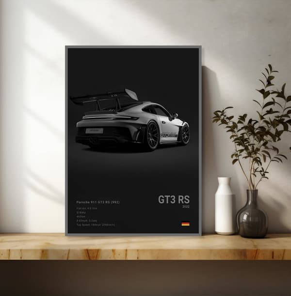 Juliste – Porsche 911 GT3 RS (992) / GT3 RS 2022 / 02