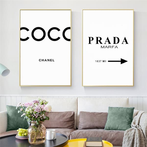 Plakat - COCO / PRADA / Sæt af 2