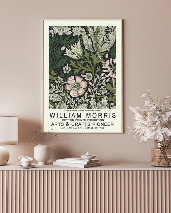 Plakat – WILLIAM MORRIS / ARTS & CRAFTS PIONEER / 03