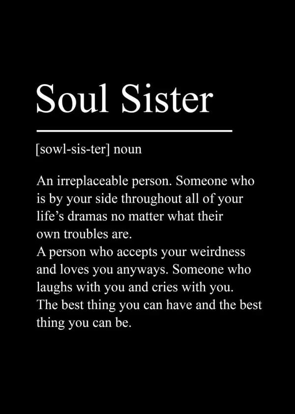 Plakat – Soul Sister