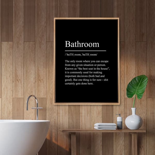 Plakat – Bathroom