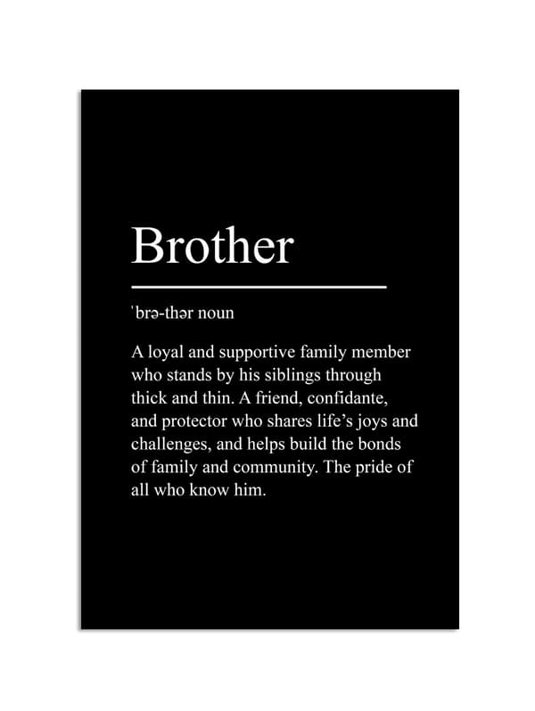 Plakat – Brother