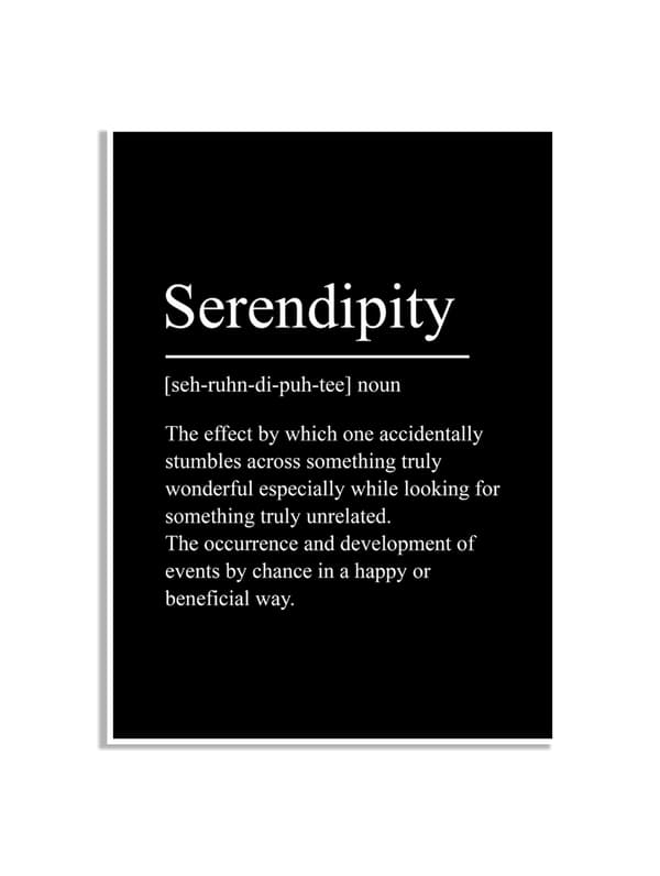 Plakat – Serendipity