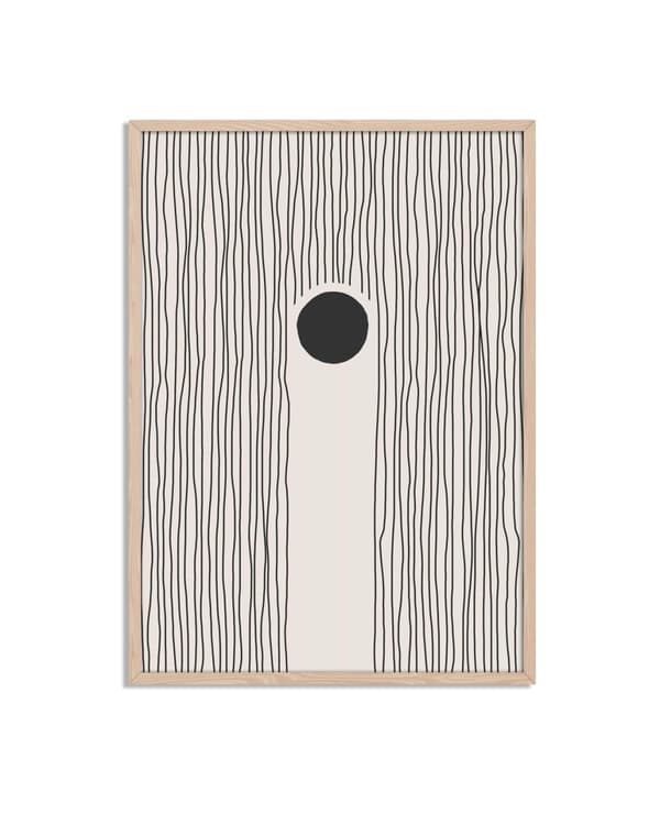 Abstrakti Minimalistiset Viivat Juliste