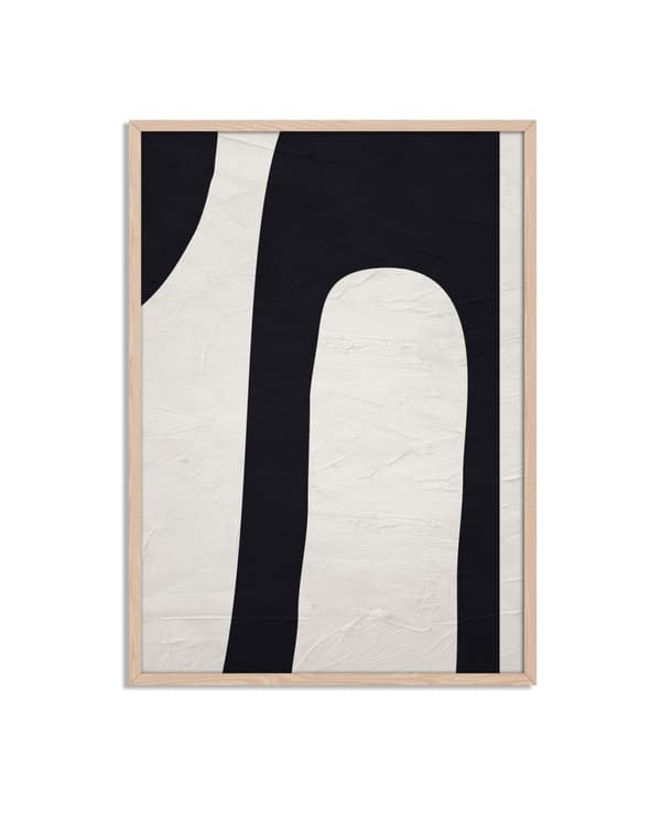 Moderne Abstrakt Minimalistisk Plakat